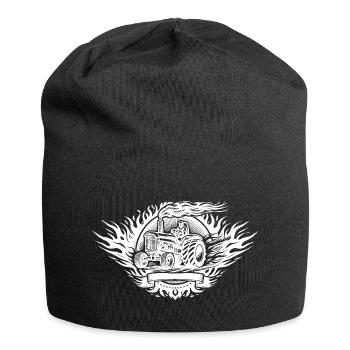 Tractor Pulling Logo - Jersey Beanie - black - Front