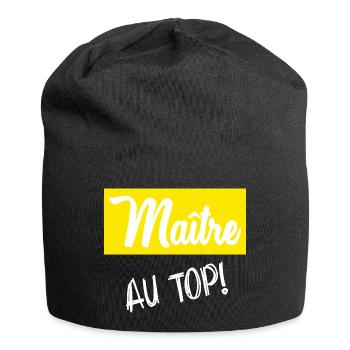 MASTER. MASTER. HUMOR - Jersey Beanie - black - Front