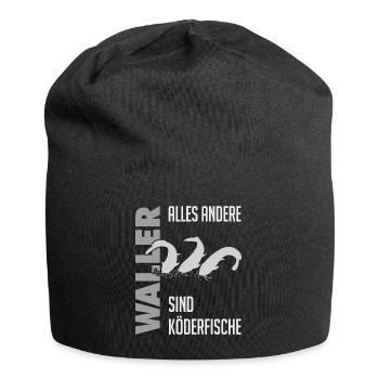 Wels fischen Kampf mit dem starken Wels - Jersey-Beanie - Schwarz - Vorne