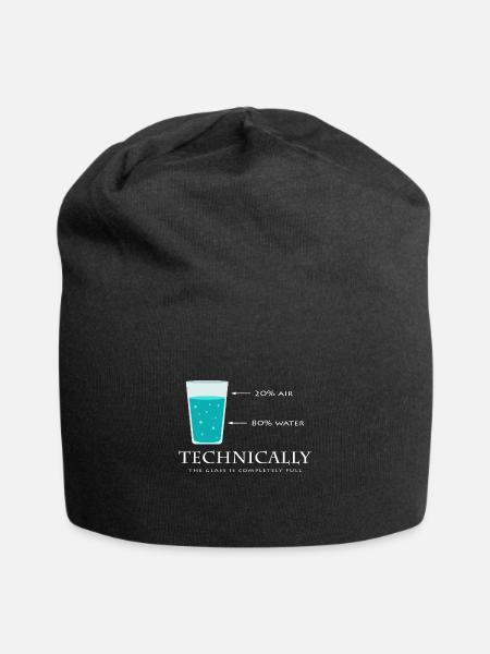 science - Bonnet en jersey - noir