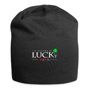 poker - Jersey Beanie - black - Front