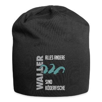 Wels fischen Kampf mit dem starken Wels - Jersey-Beanie - Schwarz - Vorne
