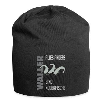 Wels fischen Kampf mit dem starken Wels - Jersey-Beanie - Schwarz - Vorne
