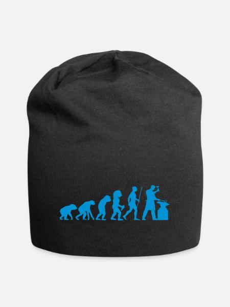 Schmied - Jersey-Beanie - Schwarz