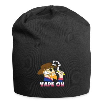 Vape On - Jersey-Beanie - Schwarz - Vorne