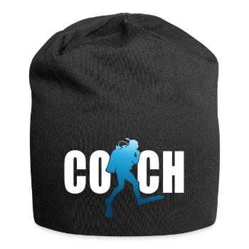 Tauchtrainer Tauchlehrer - Jersey-Beanie - Schwarz - Vorne