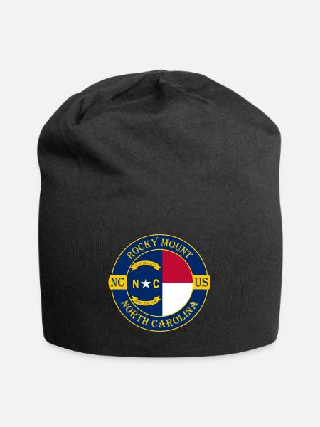 Rocky unt North Carolina Flagge USA Souvenir - Jersey-Beanie - Schwarz