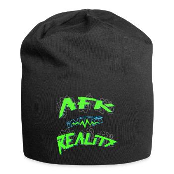 AFK into reality Gamer - Jersey-Beanie - Schwarz - Vorne