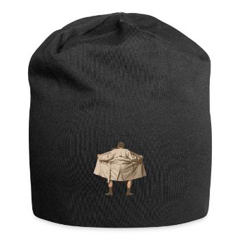 Lichthupe - Jersey-Beanie - Schwarz - Vorne