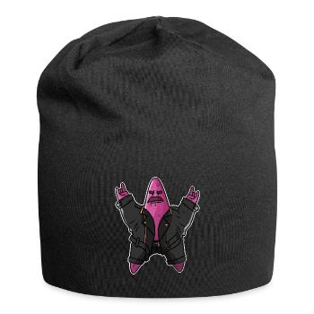 Funkelnder Seestern Korallenriff - Jersey-Beanie - Schwarz - Vorne