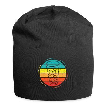 Schorle Riesling Pfalz Pfälzisch Pfälzer Pälzer - Jersey-Beanie - Schwarz - Vorne