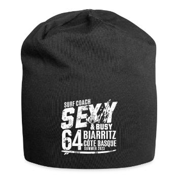 Surfcoach Sexy & Busy - Jersey-Beanie - Schwarz - Vorne