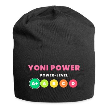 Yoni Power Level A Plus - Jersey-Beanie - Schwarz - Vorne
