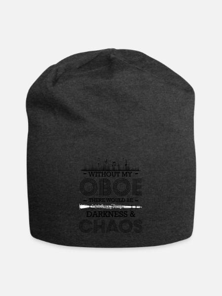 Oboe - Jersey-Beanie - Anthrazit
