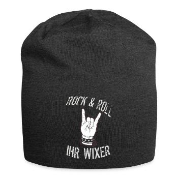 Ihr Wixer - Jersey-Beanie - Anthrazit - Vorne