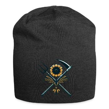 Agriculture Logo - Jersey Beanie - charcoal grey - Front