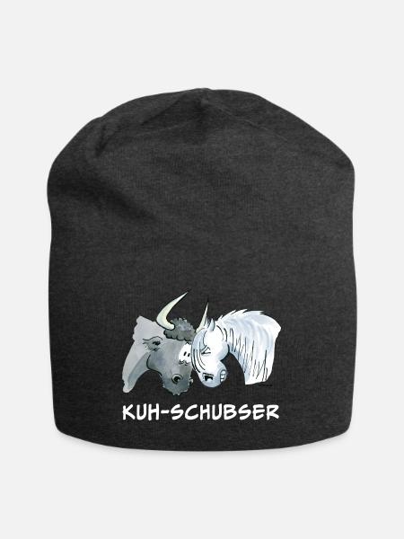 Kuh-Schubser (Working Equitation) - Jersey-Beanie - Anthrazit