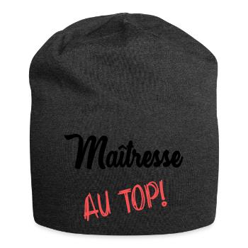 GELIEBTE - Jersey-Beanie - Anthrazit - Vorne