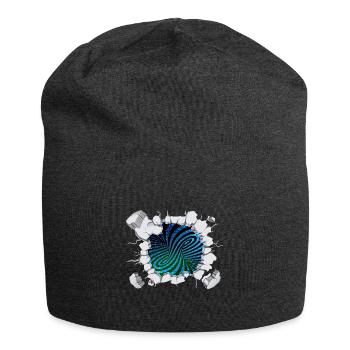 Matrix eddy current breaks out - Jersey Beanie - charcoal grey - Front