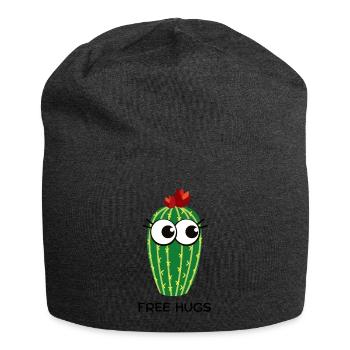 free hugs cactus - Jersey-Beanie - Anthrazit - Vorne