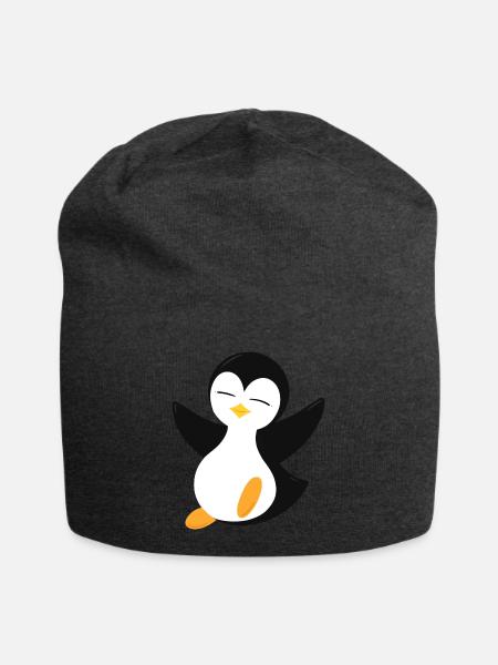 Pinguin - Jersey-Beanie - Anthrazit