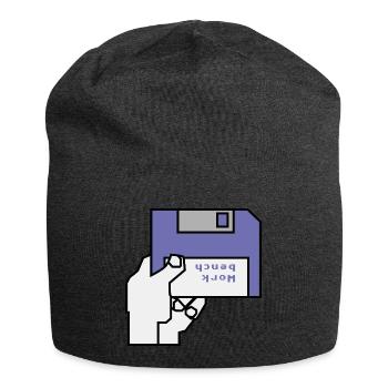 Work bench - Jersey Beanie - charcoal grey - Front