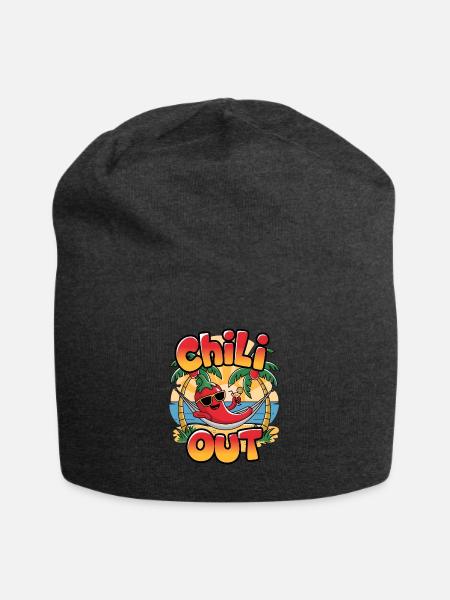 Chili dehors - Bonnet en jersey - charbon