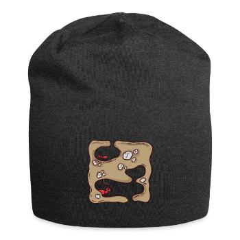 Fleißige Ameise Waldboden - Jersey-Beanie - Anthrazit - Vorne
