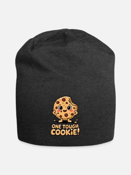 Ein harter Keks! - Jersey-Beanie - Anthrazit
