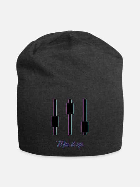 Mix It Up - Musik mixing - Jersey-Beanie - Anthrazit
