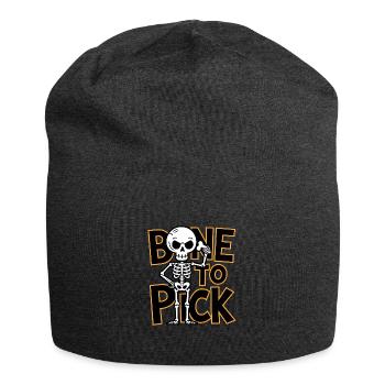Bone To Pick - Jersey Beanie - charcoal grey - Front
