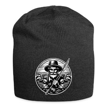 Angler Logo - Jersey Beanie - charcoal grey - Front