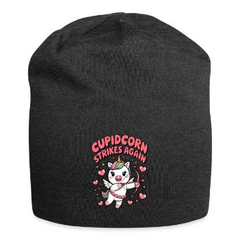 Cupidcorn Strikes Again - Jersey Beanie - charcoal grey - Front