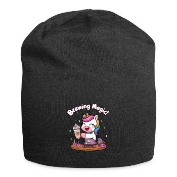 Brewing Magic! - Jersey Beanie - charcoal grey - Front