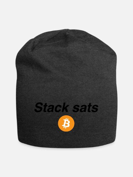 Stack sats - Jersey-Beanie - Anthrazit