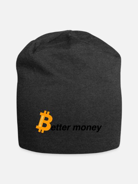 Better money - Jersey-Beanie - Anthrazit