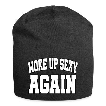 Woke Up Sexy Again - Jersey-Beanie - Anthrazit - Vorne