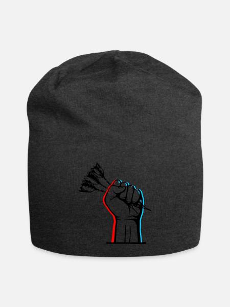 DartArt - Jersey-Beanie - Anthrazit