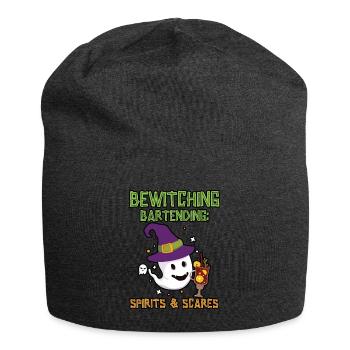 Verhexendes Bartending: Geister & Schreckgespenste - Jersey-Beanie - Anthrazit - Vorne