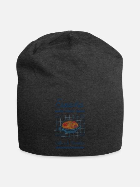 Madrider Kutteln - Jersey-Beanie - Anthrazit
