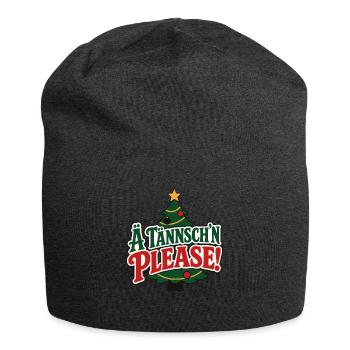 Ä Tännsch'n Please – Christmas Vibes - Jersey-Beanie - Anthrazit - Vorne