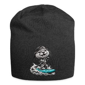 Standup-Otter Surfing - Jersey-Beanie - Anthrazit - Vorne