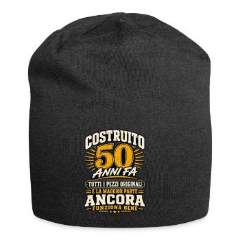 Divertente Frase 50 Compleanno Regalo Anni 50 Uomo - Jersey-Beanie - Anthrazit - Vorne