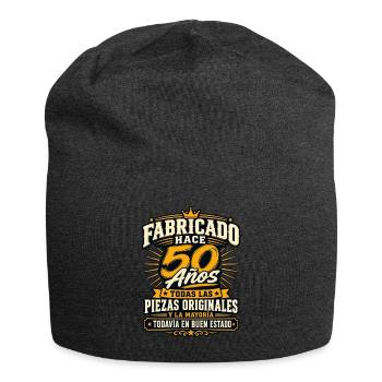 50 cumpleaños Original Fabricado Hace 50 Años Rega - Jersey-Beanie - Anthrazit - Vorne