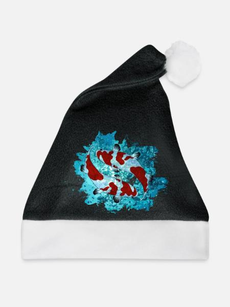 Koi - Weihnachtsmütze - Schwarz/Weiß