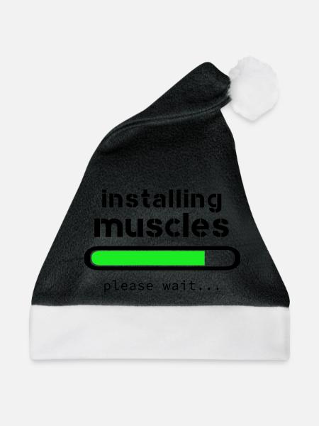 Aufbau von Muskeln - Weihnachtsmütze - 