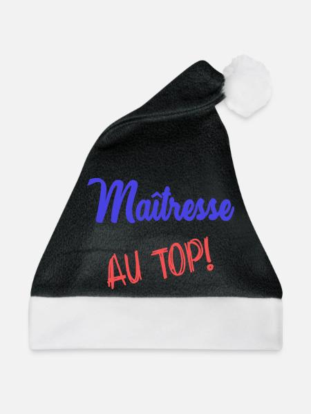 GELIEBTE - Weihnachtsmütze - Schwarz/Weiß