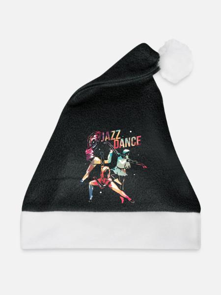 Lebendiger Jazztanz Bühnenauftritt - Weihnachtsmütze - Schwarz/Weiß