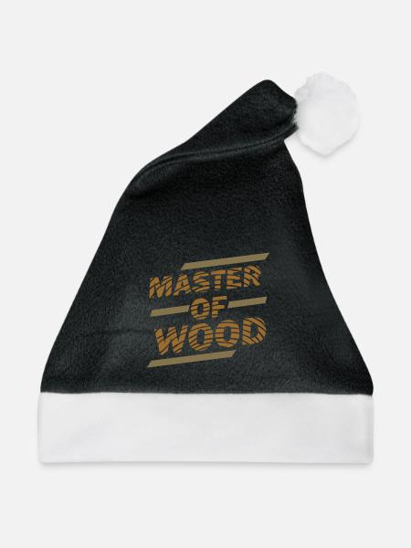 Handfester Schreiner Werkzeugkiste - Weihnachtsmütze - Schwarz/Weiß