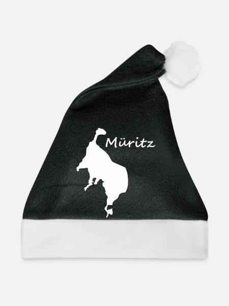 Müritz - Weihnachtsmütze - Schwarz/Weiß - Vorne